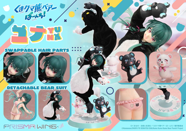 PRISMA WING Kuma Kuma Kuma Bear Punch! Yuna 1/7 Scale Pre-Painted Figure