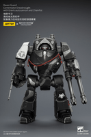 Raven Guard Contemptor Dreadnought with Gravis autocannon and Chainfist 12