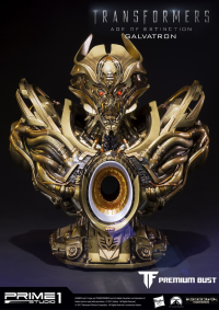 Premium Bust Transformers: Age of Extinction (Film) Galvatron Gold Version 1