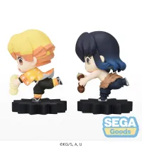 SEGA mOH!ment Anime "Demon Slayer: Kimetsu no Yaiba" Mini Figure Vol.2 (EX) [Pack of: 1 Zenitsu 1 Inosuke] - Demon Slayer: Kimetsu no Yaiba - photo 3