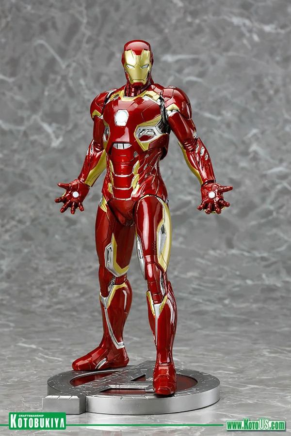 KOTOBUKIYA MARVEL STUDIOS PRESENTS IRON MAN MARK 45 ARTFX STATUE - Marvel