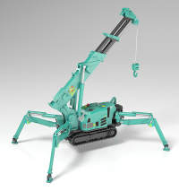 MODEROID MAEDA SEISAKUSHO Spider Crane (Green) 8