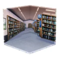 PLM Dioramansion 200: Library - Figure Accessories - photo 2