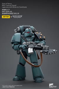 Sons of Horus MKVI Tactical Squad Legionary with Bolter & Chainblade 8