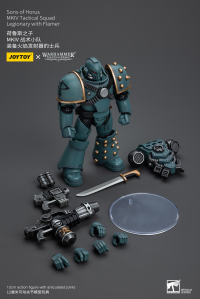 Sons of Horus MKIV Tactical Squad Legionary with Flamer 6