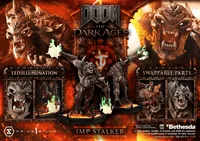 Prime 1 Studio Ultimate Premium Masterline DOOM: The Dark Ages Imp Stalker Bonus Version - DOOM - photo 3
