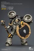 JOYTOY Iron Warriors MkII Assault Sergeant with Disintegrator pistol, Power maul & Combat shield - Warhammer 40K - photo 14