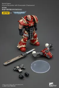 JOYTOY World Eaters Khorne Berzerker with Eviscerator Chainsword - Warhammer 40K - photo 5