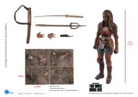HIYA TOYS Exquisite Mini Series 1/18 Scale The Walking Dead Michonne Action Figure - The Walking Dead - photo 6
