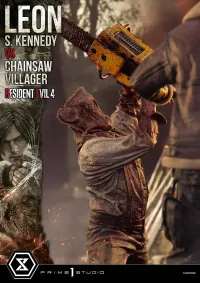 Prime 1 Studio Ultimate Premium Masterline Resident Evil 4 Leon S. Kennedy versus Chainsaw Villager - Video Games - photo 57