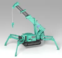 GOOD SMILE COMPANY MODEROID MAEDA SEISAKUSHO Spider Crane (Green)(re-run) - Spider Crane - photo 7