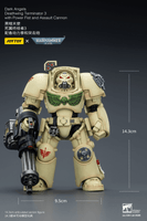 Dark Angels Deathwing Terminator 3 with Power Fist and Assault Cannon 20