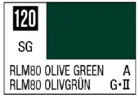 GSI Creos Mr. Color 120 - RLM80 Olive Green (Semi-Gloss/Aircraft) - Paints - photo 1