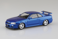 NISSAN R34 SKYLINE GT-R CUSTOM WHEEL(BAYSIDE BLUE) 1