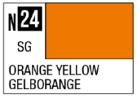 Acrysion N24 - Orange Yellow (Semi-Gloss/IJA-IJN Aircraft) 1