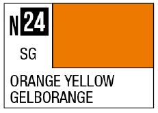 Acrysion N24 - Orange Yellow (Semi-Gloss/IJA-IJN Aircraft)