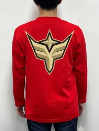 GOOD SMILE COMPANY (XL) Bang Brave Face Logo Long T-Shirt Red - Bang Brave Bang Bravern - photo 6
