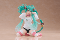 Hatsune Miku Desktop Cute Figure (Cat Ear T-Shirt Ver.) Reissue 9