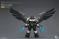 JOYTOY Raven Guard Corvus Corax, Primarch of the XIX Legion with artificer-crafted lightning talons, archaeotech pistols, and whip - Warhammer 40K - photo 21