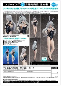 FREEing Black Heart: Bare Leg Bunny Ver. - Hyperdimension Neptunia - photo 10