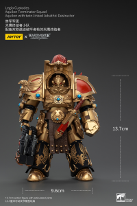 Legio Custodes Aquilon Terminator Squad Aquilon with twin-linked Adrathic Destructor 5