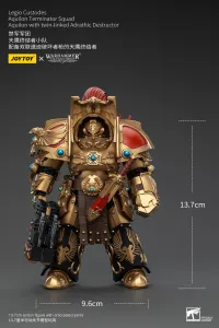 JOYTOY Legio Custodes Aquilon Terminator Squad Aquilon with twin-linked Adrathic Destructor - Warhammer 40K - photo 5