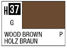 GSI Creos AQUEOUS HOBBY COLOR - H37 GLOSS WOOD BROWN (PRIMARY)