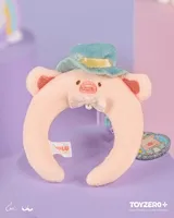 TOYZEROPLUS LuLu the Piggy LuLuLand - Magician Lu Headband Plush Keychain - LuLu The Piggy - photo 3