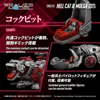 RMZ-019 HELL CAT & MOLGA ZENEBUS COLOR SET 9