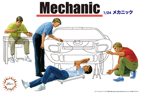 [GT-3] 1/24 Mechanic (Accessory)