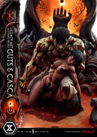 Prime 1 Studio Legacy Art "Kentaro Miura"  Berserk  Guts & Casca - Berserk - photo 13
