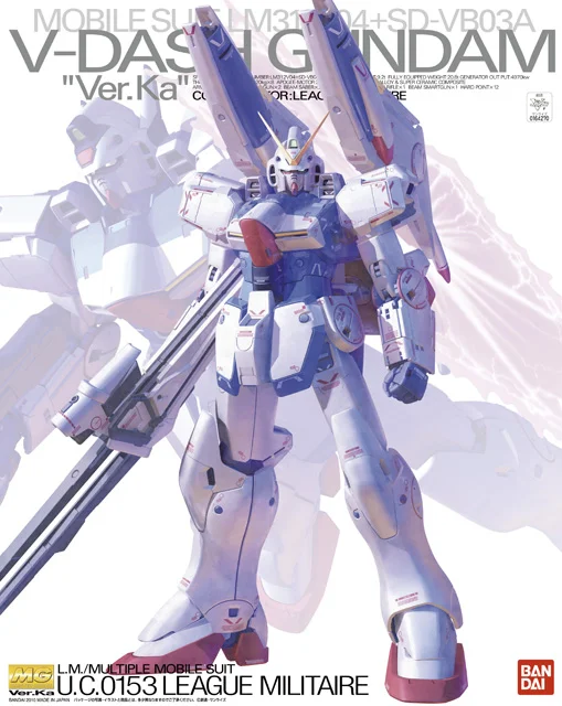 BANDAI HOBBY MG 1/100 V-Dash Gundam Ver.Ka - Mobile Suit Victory Gundam
