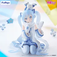 FuRyu Hatsune Miku Noodle Stopper Figure -SNOW MIKU Sky Town 10th ver.- - Hatsune Miku - photo 4