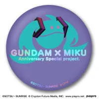 BANDAI Gundam x Miku Memorial Can Badge Set "Gundam", Bandai Shokugan Can Badge - Hatsune Miku - photo 3