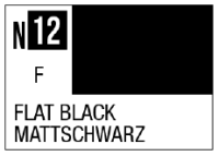 Acrysion N12 - Flat Black (Flat/Primary) 1