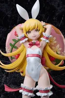 A.DIMENSION Monogatari Series Shinobu Oshino White Bunny Ver. 1/4 Complete Figure - Monogatari Series - photo 11