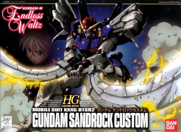 BANDAI HOBBY 1/144 Gundam Sandrock Custom - Mobile Suit Gundam Wing