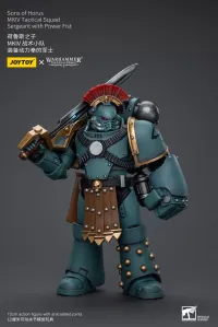 JOYTOY Sons of Horus MKIV Tactical Squad Sergeant with Power Fist - Warhammer 40K - photo 6