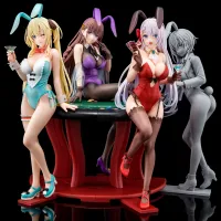 Hakoiri-musume Riselia Ray Crystalia wearing crimson bunny costume with Nip Slip Gimmick System - The Demon Sword Master of Excalibur Academy - photo 14