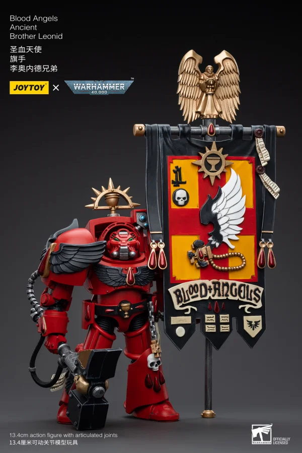 JOYTOY Blood Angels Ancient Brother Leonid - Warhammer 40K
