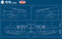 [ST34] 1:32 MITSUBISHI A6M5c ZERO FIGHTER (ZEKE) TYPE 52 Hei 19