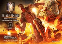 Prime 1 Studio Ultimate Diorama Masterline TV animation Attack on Titan Reiner Braun Armored Titan Bonus Version - Attack on Titan - photo 21