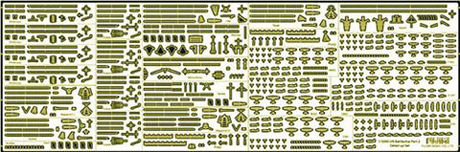 [NP G-up No3] 1/3000 Genuine Photo-Etched Parts for New Warship Collection Series 2