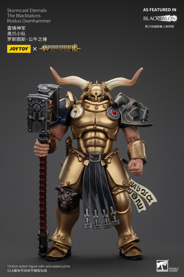 Stormcast Eternals The Blacktalons Rostus Oxenhammer