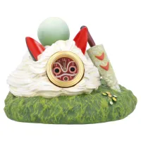Benelic Upon San's Mask Statue Desk Clock - Princess Mononoke - photo 2