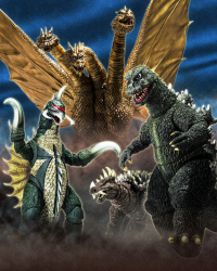 KING GHIDORAH [1972] "GODZILLA", TAMASHII NATIONS S.H.MonsterArts 5