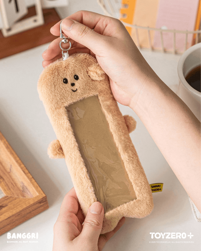 BANGGRI Generic Series - Plush Photocard Case Keychain (Gingae ver.)