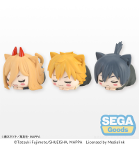Ohiruneko Chainsaw Man Mini Figure Denji & Power & Aki Hayakawa (EX) (Pack of 14: 5 Denji, 5 Power, 4 Aki) 1