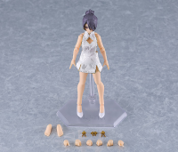 figma Female Body (Mika) with Mini Skirt Chinese Dress Outfit (White) 8