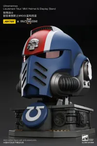 JOYTOY Ultramarines Lieutenant Titus' MKX Helmet & Display Stand - Warhammer 40K - photo 19